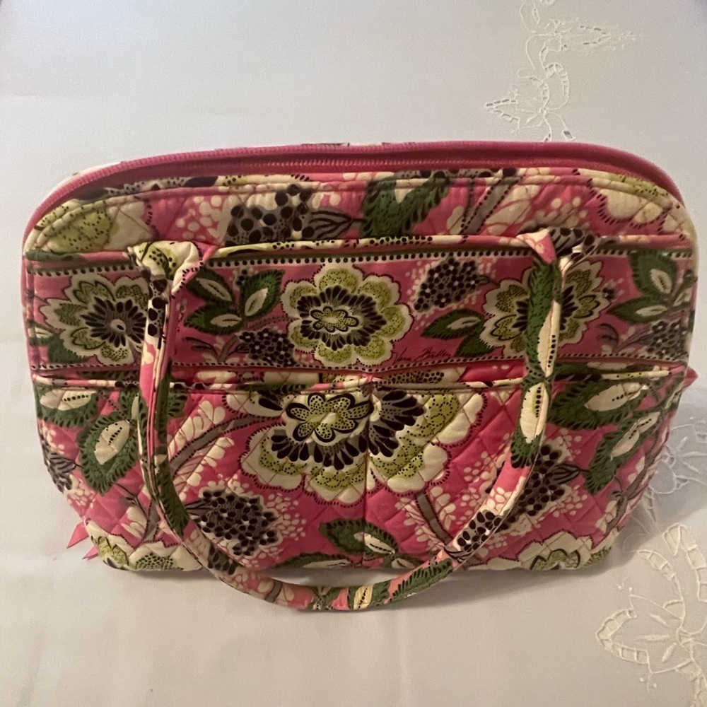 Vera Bradley Shoulder Bag - “ Priscilla Pink Pattern “